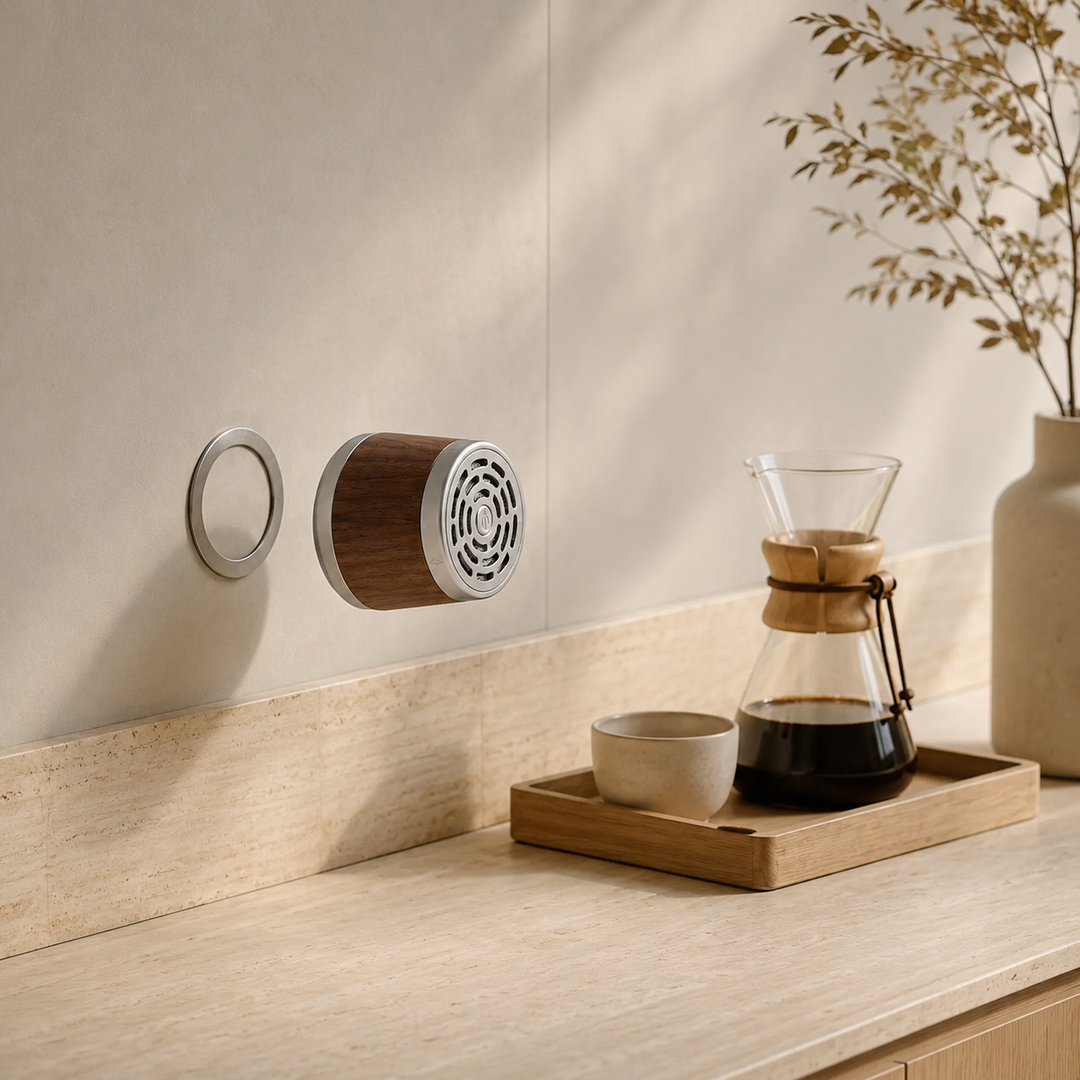 🔊Portable Wooden Bluetooth Speaker - Magnetic Mini Speaker for Home & Travel