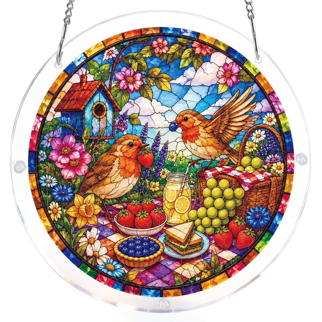 Country Harvest Light Suncatcher-Acrylic Window Art
