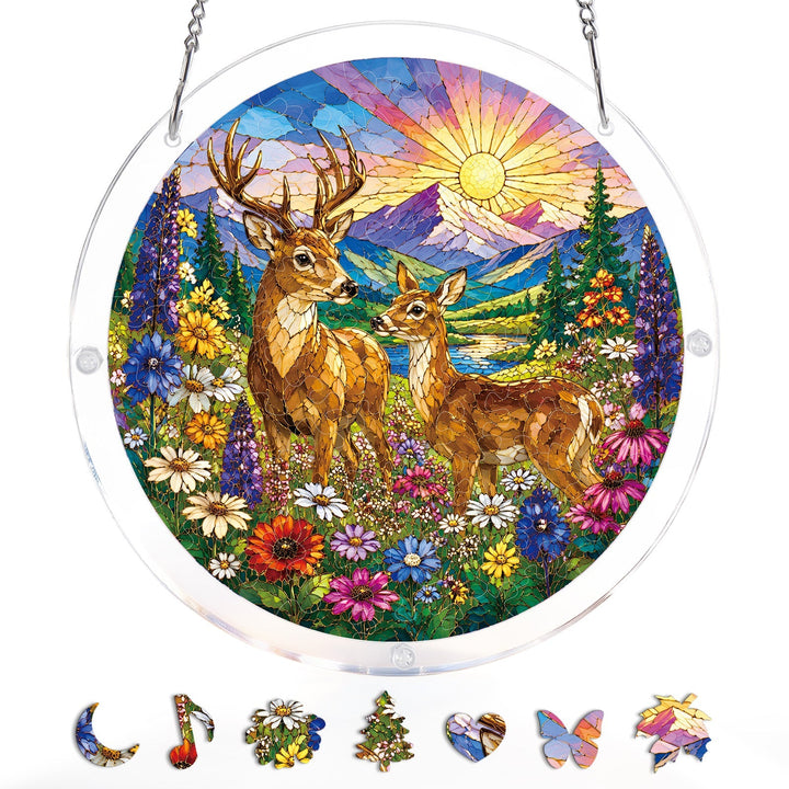Meadow Sunrise Light Suncatcher-Acrylic Window Art