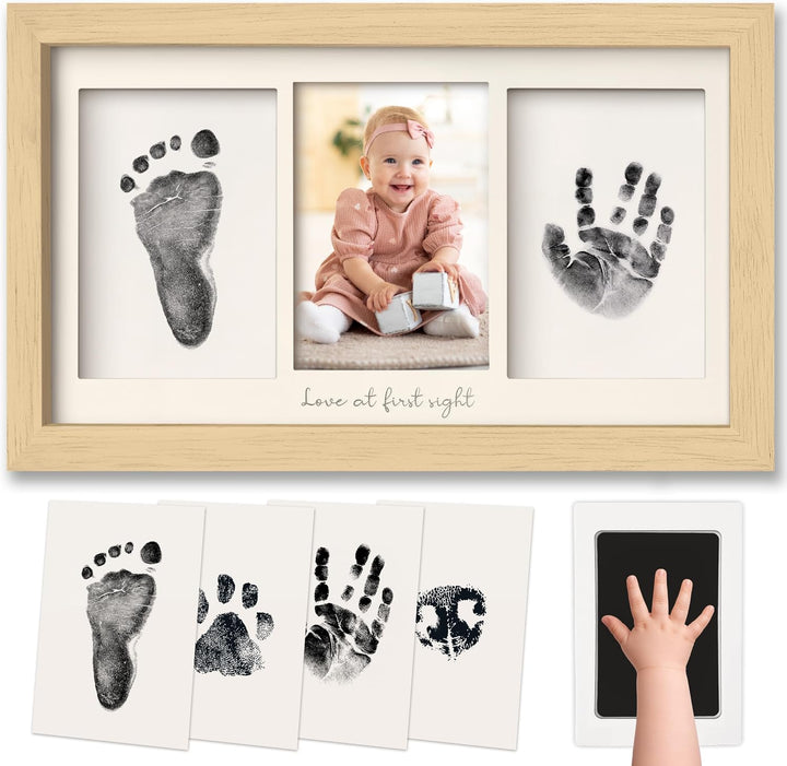 🐾👶DIY Hand & Paw Print Keepsake Frame