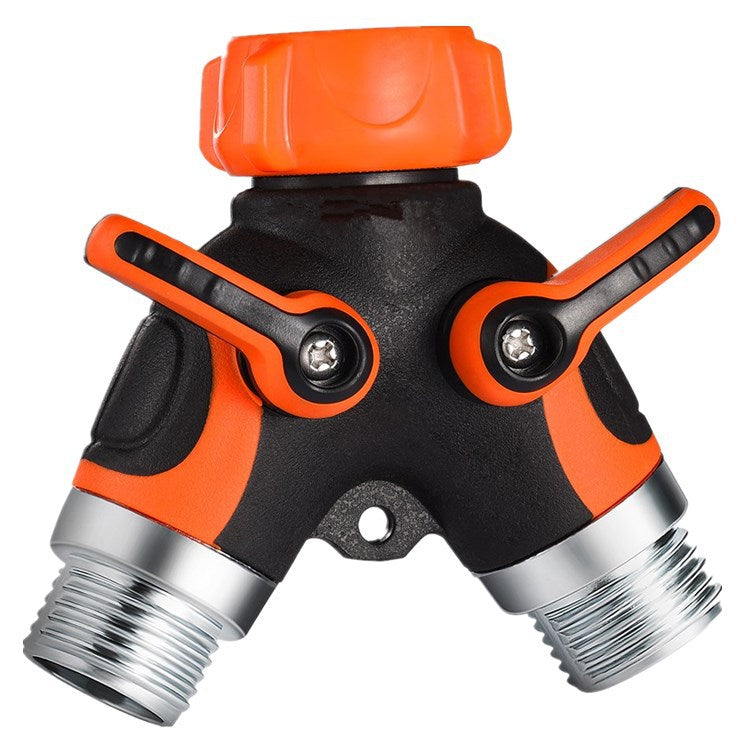 Dual-Outlet Faucet Splitter – 2-Way Water Flow Control Valve