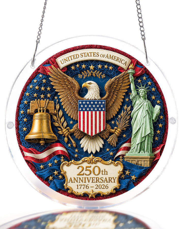 Glory of America Light Suncatcher-Acrylic Window Art