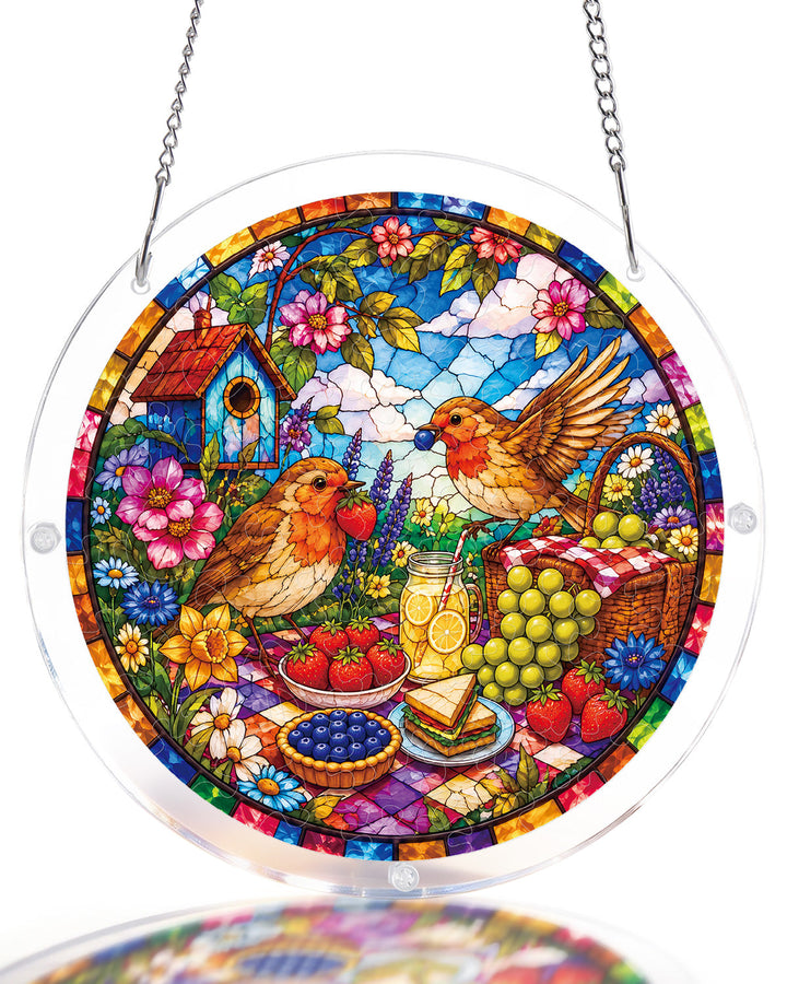 Country Harvest Light Suncatcher-Acrylic Window Art