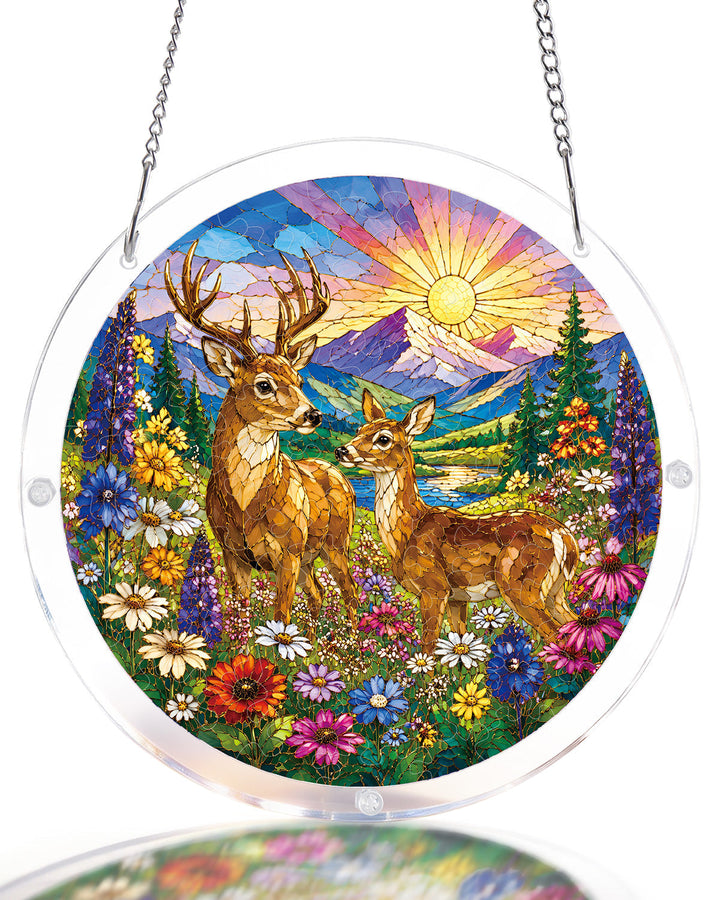 Meadow Sunrise Light Suncatcher-Acrylic Window Art
