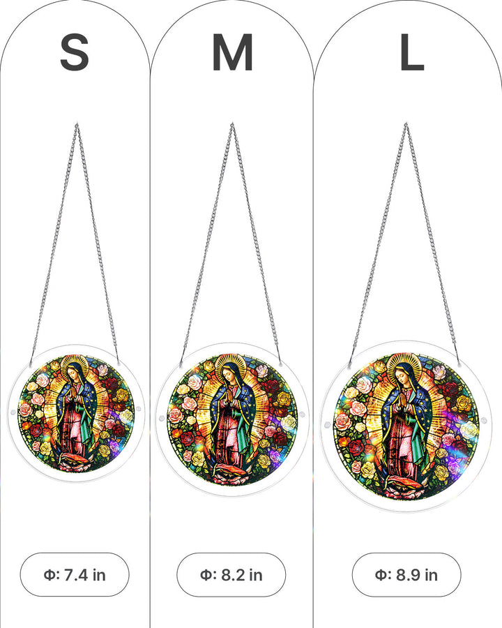 Light of Prayer Light Suncatcher-Acrylic Window Art