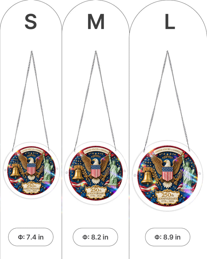 Glory of America Light Suncatcher-Acrylic Window Art