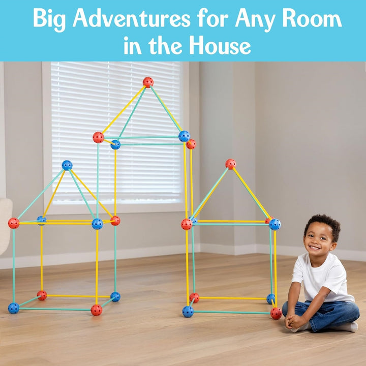 🏰 Kids Fort Building Kit – Build, Create & Imagine! 🧩