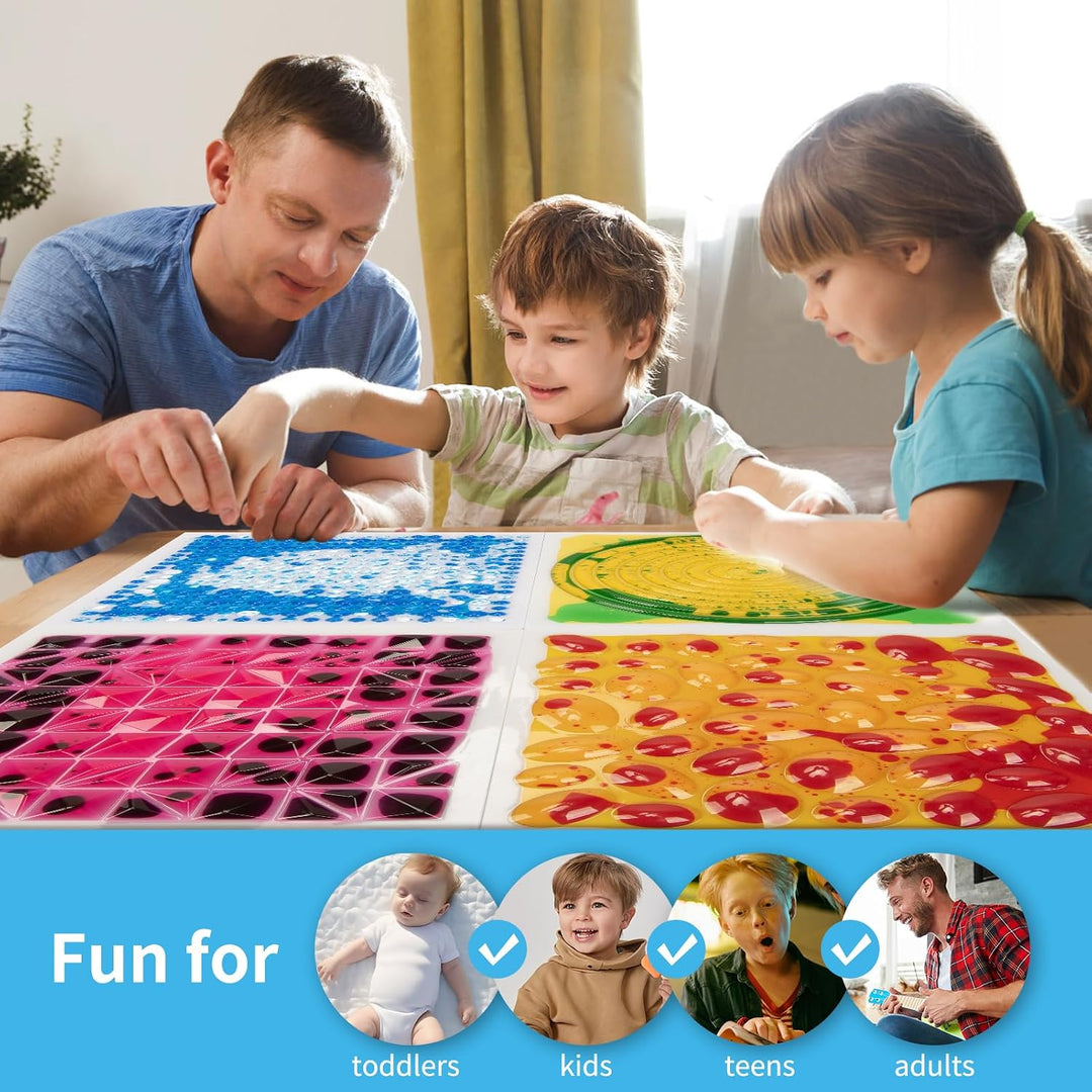 🌈 Interactive Liquid Sensory Floor Tiles