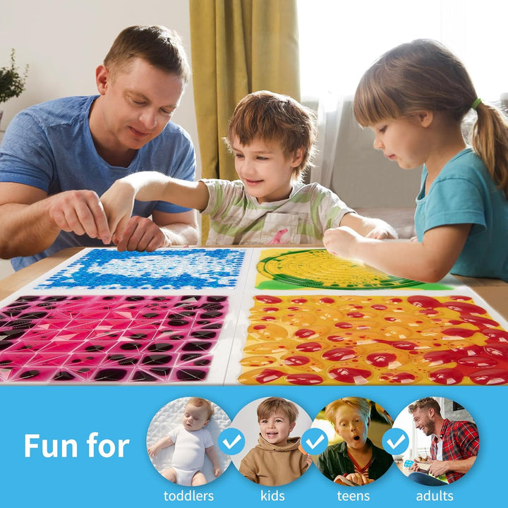 🌈 Interactive Liquid Sensory Floor Tiles