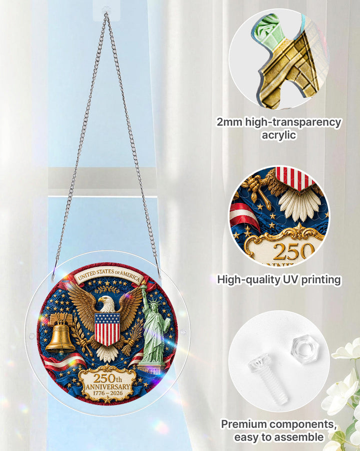 Glory of America Light Suncatcher-Acrylic Window Art