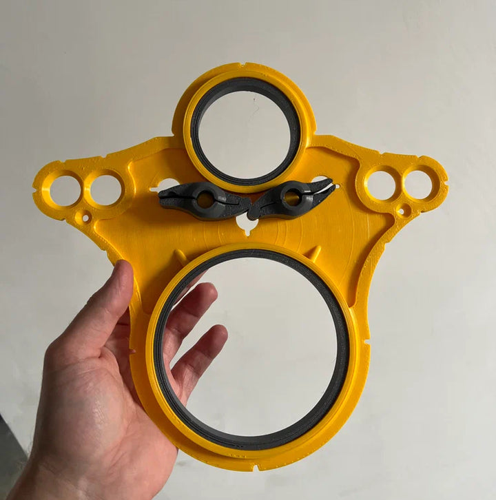 Universal Plumbing Installation Marking Template