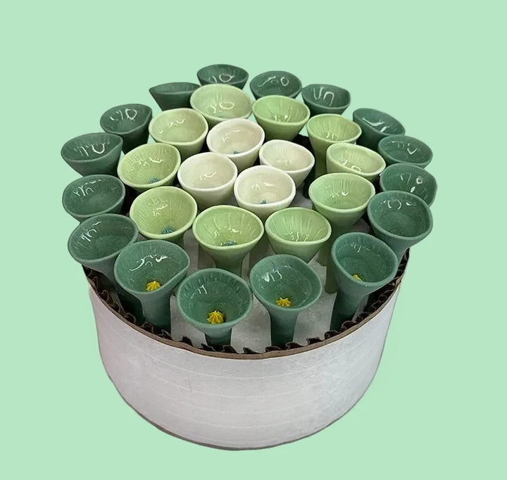 🌈Colorful Pollinator Water Cups