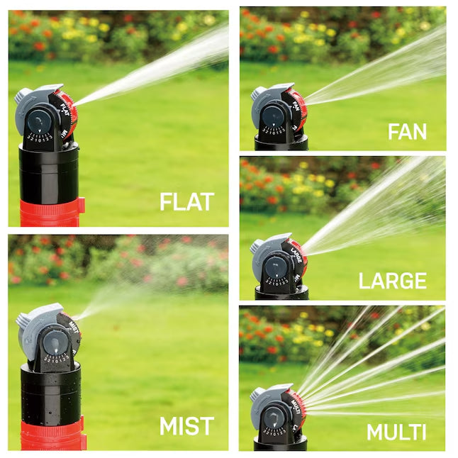 360° Rotating Multi-Pattern Garden Sprinkler – Adjustable Lawn & Garden Watering Tool
