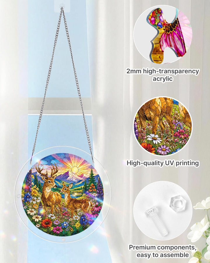 Meadow Sunrise Light Suncatcher-Acrylic Window Art