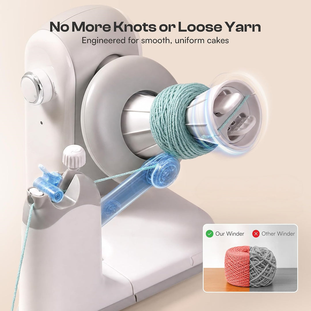 Electric Yarn Winder for Knitting & Crochet