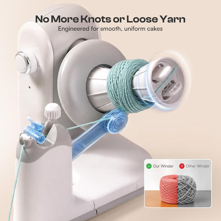 Electric Yarn Winder for Knitting & Crochet