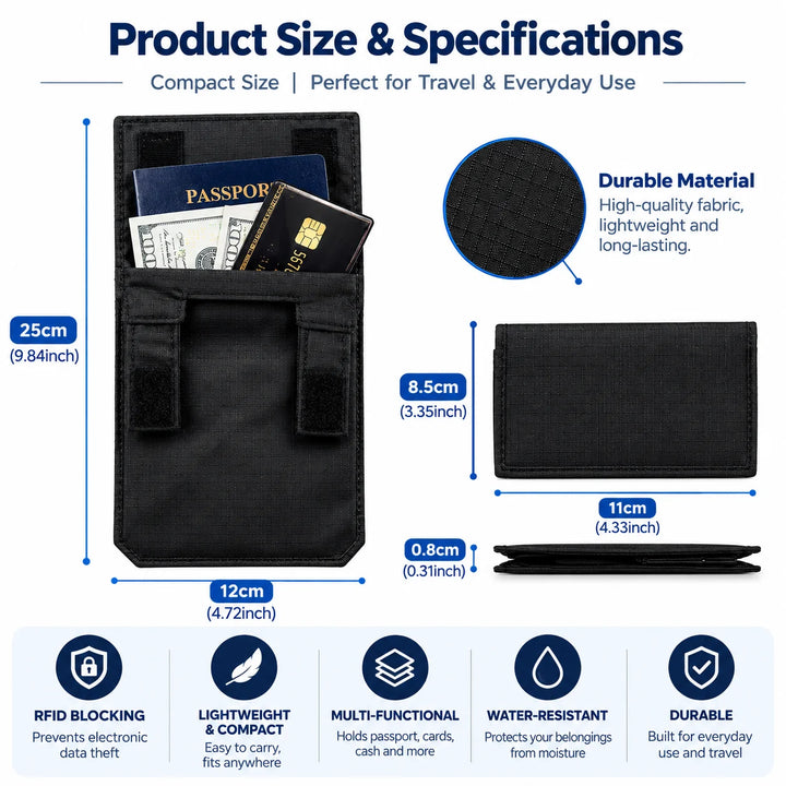 Hidden Travel Money Belt