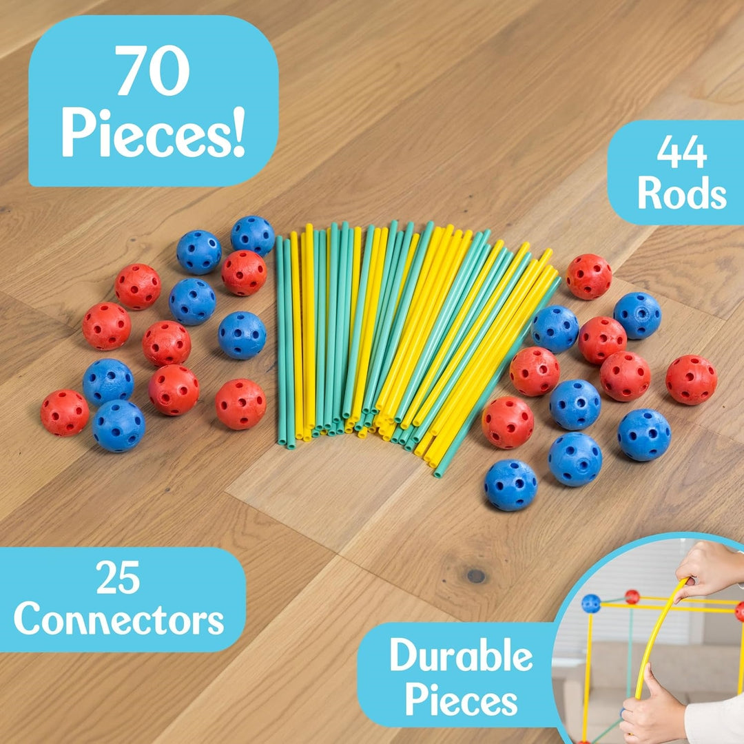 🏰 Kids Fort Building Kit – Build, Create & Imagine! 🧩