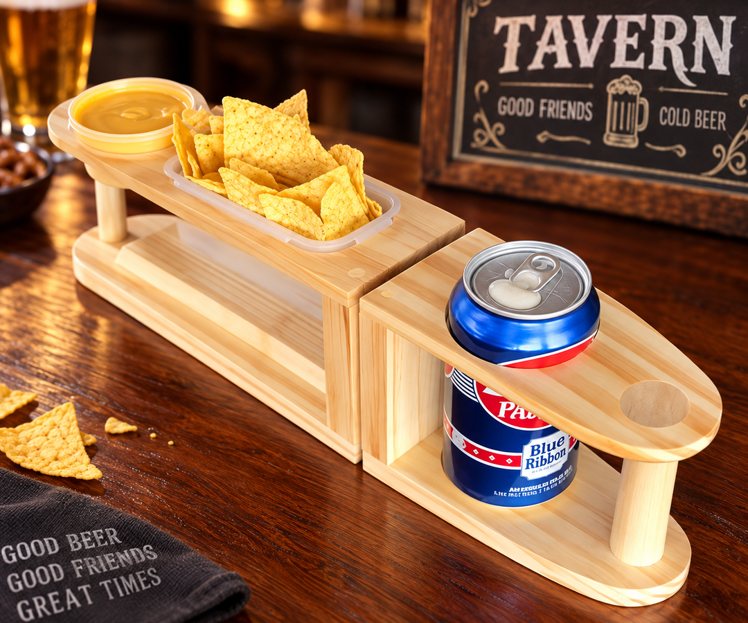 🍻Wooden Beer Flight Tasting Stand