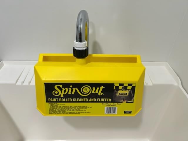 Hands-Free Paint Roller Cleaner