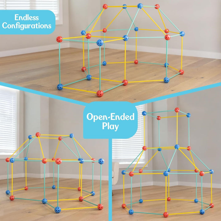🏰 Kids Fort Building Kit – Build, Create & Imagine! 🧩