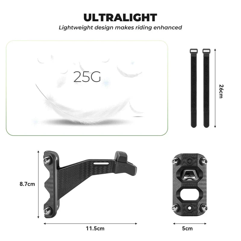 Rear Saddle Bottle Cage Mount System