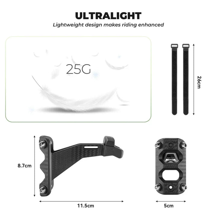 Rear Saddle Bottle Cage Mount System