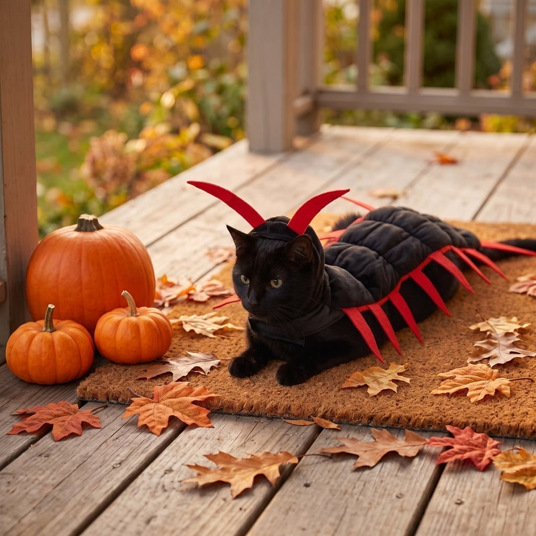 🎃Centipede Cat Halloween Costume