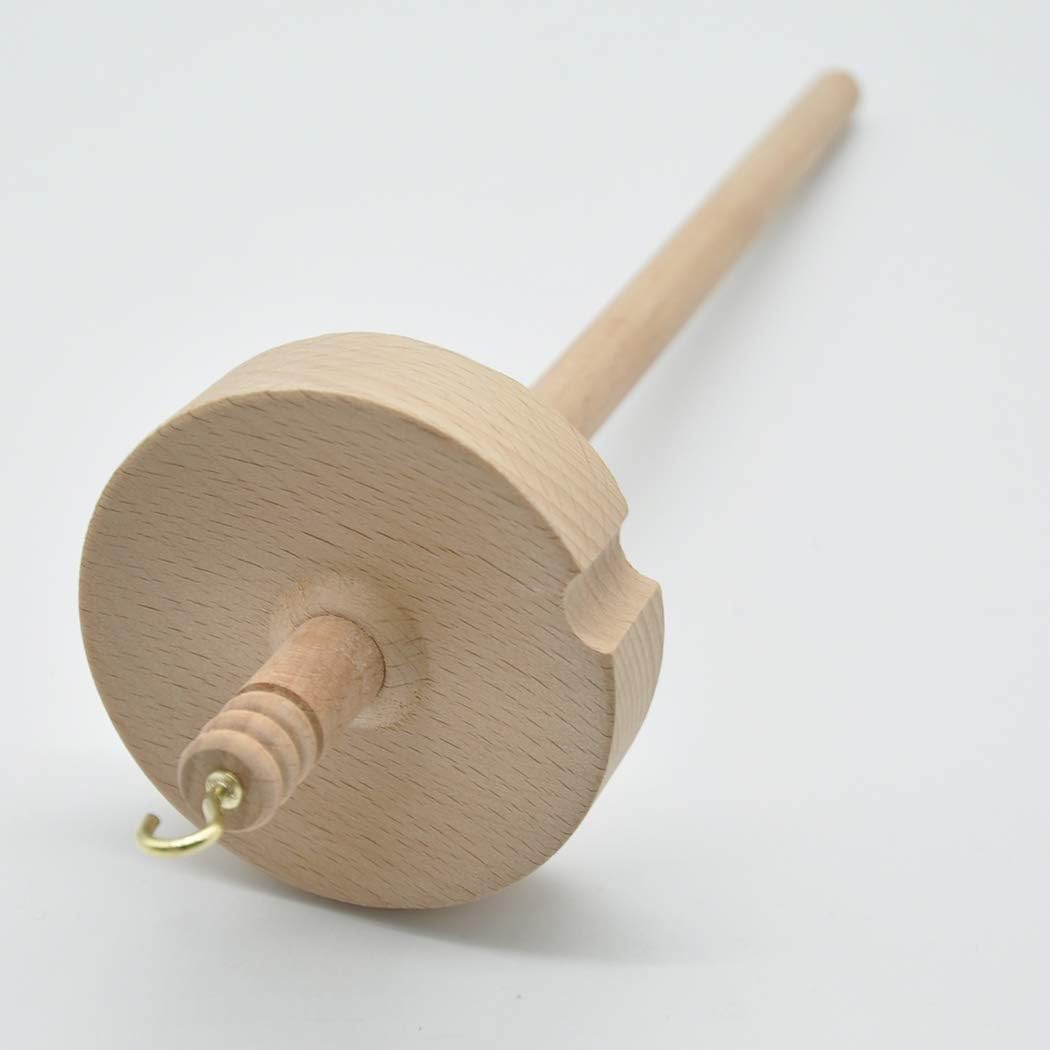 Wooden Drop Spindle for Hand Spinning