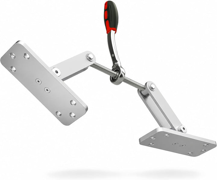 Beam Puller Tool, 4.53 in Ratchet Wall Puller, Galvanized