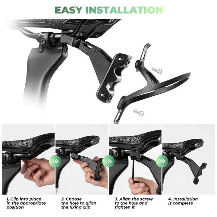 Rear Saddle Bottle Cage Mount System