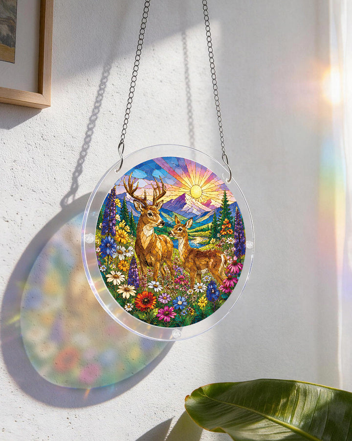 Meadow Sunrise Light Suncatcher-Acrylic Window Art