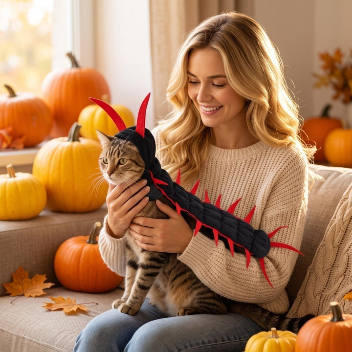 🎃Centipede Cat Halloween Costume
