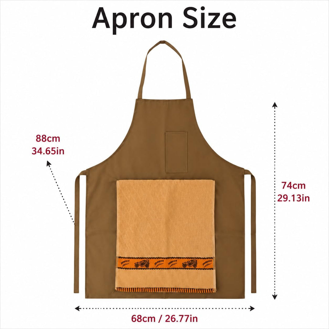 🤣The Ultimate Prank Apron for Men – Hidden Surprise Pocket Cooking Apron