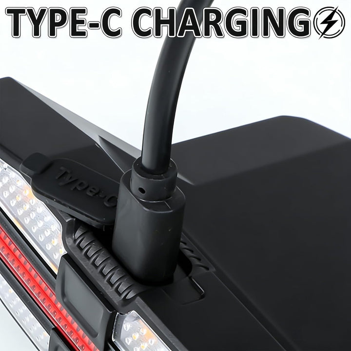 Wireless Remote-Controlled Bike Rear Light with Turn Signals