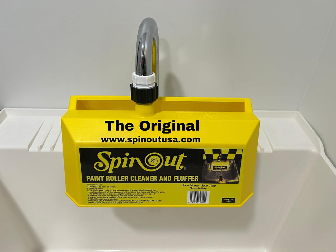 Hands-Free Paint Roller Cleaner