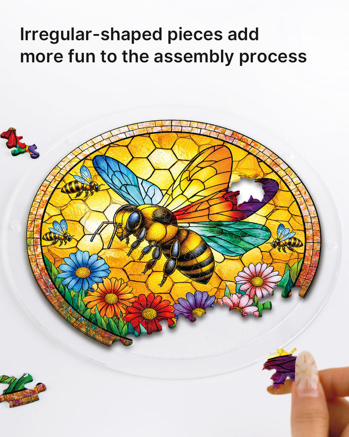 Sunshine Bee Light Suncatcher-Acrylic Window Art