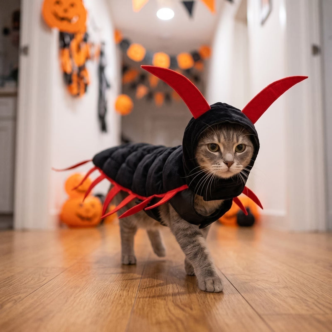 🎃Centipede Cat Halloween Costume