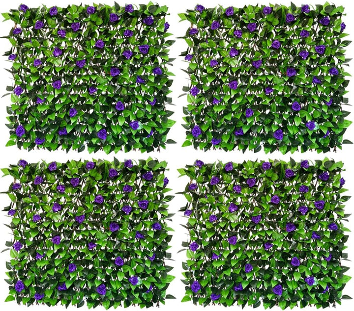 Expandable Artificial Ivy Privacy Fence 🌿 Create a Natural Green Wall for Garden, Patio & Balcony Decoration