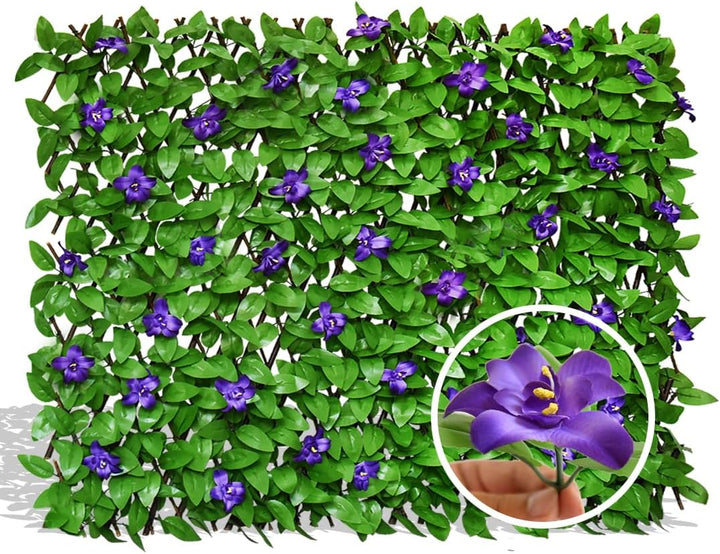 Expandable Artificial Ivy Privacy Fence 🌿 Create a Natural Green Wall for Garden, Patio & Balcony Decoration
