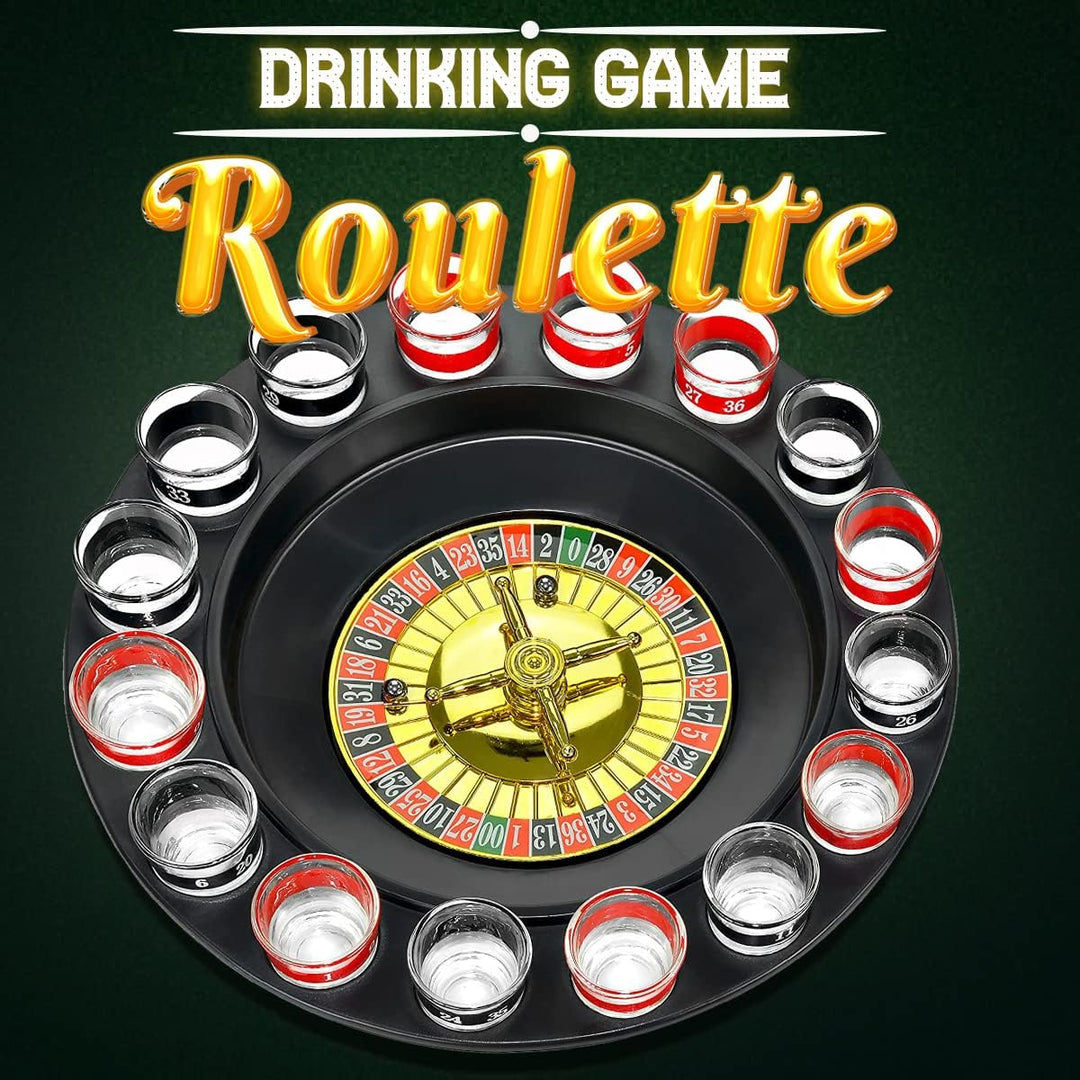 Glass Roulette Party Game Set
