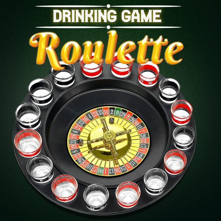 Glass Roulette Party Game Set