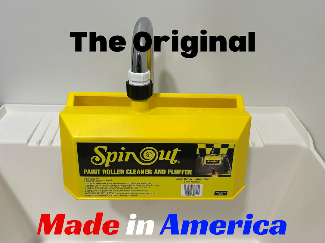 Hands-Free Paint Roller Cleaner