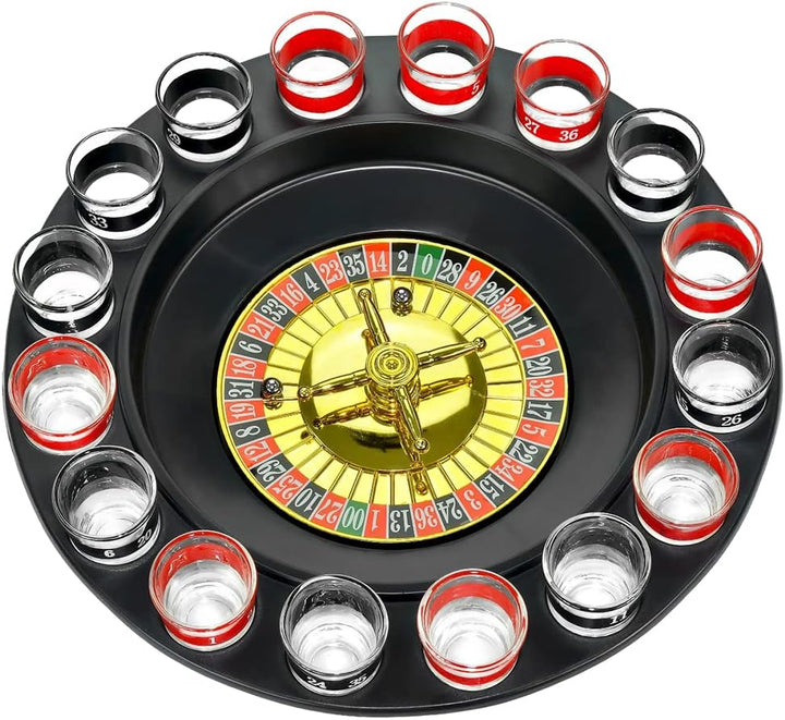 Glass Roulette Party Game Set