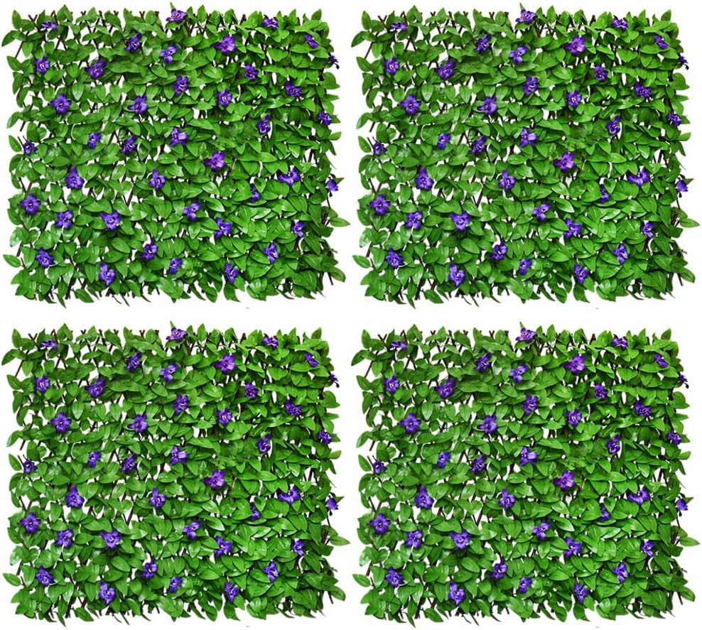 Expandable Artificial Ivy Privacy Fence 🌿 Create a Natural Green Wall for Garden, Patio & Balcony Decoration