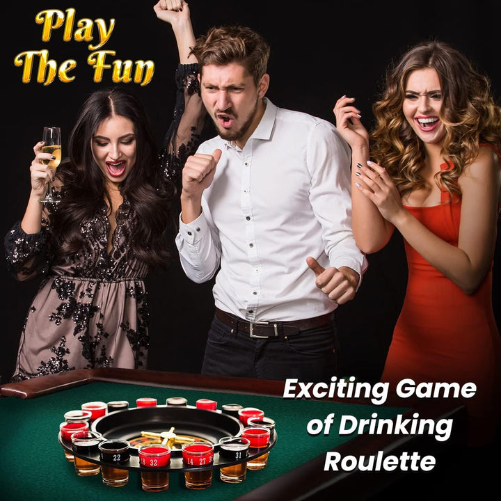 Glass Roulette Party Game Set