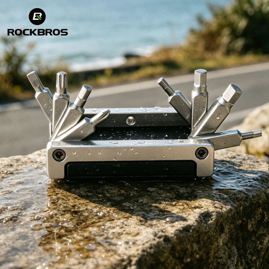 ROCKBROS ToolCraft Pro - Multiwerkzeug für Fahrrad & MTB