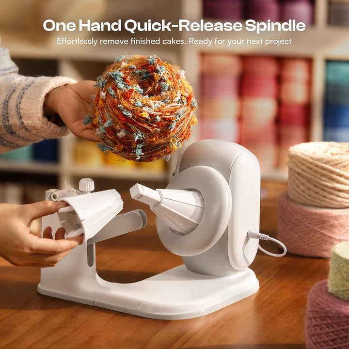Electric Yarn Winder for Knitting & Crochet