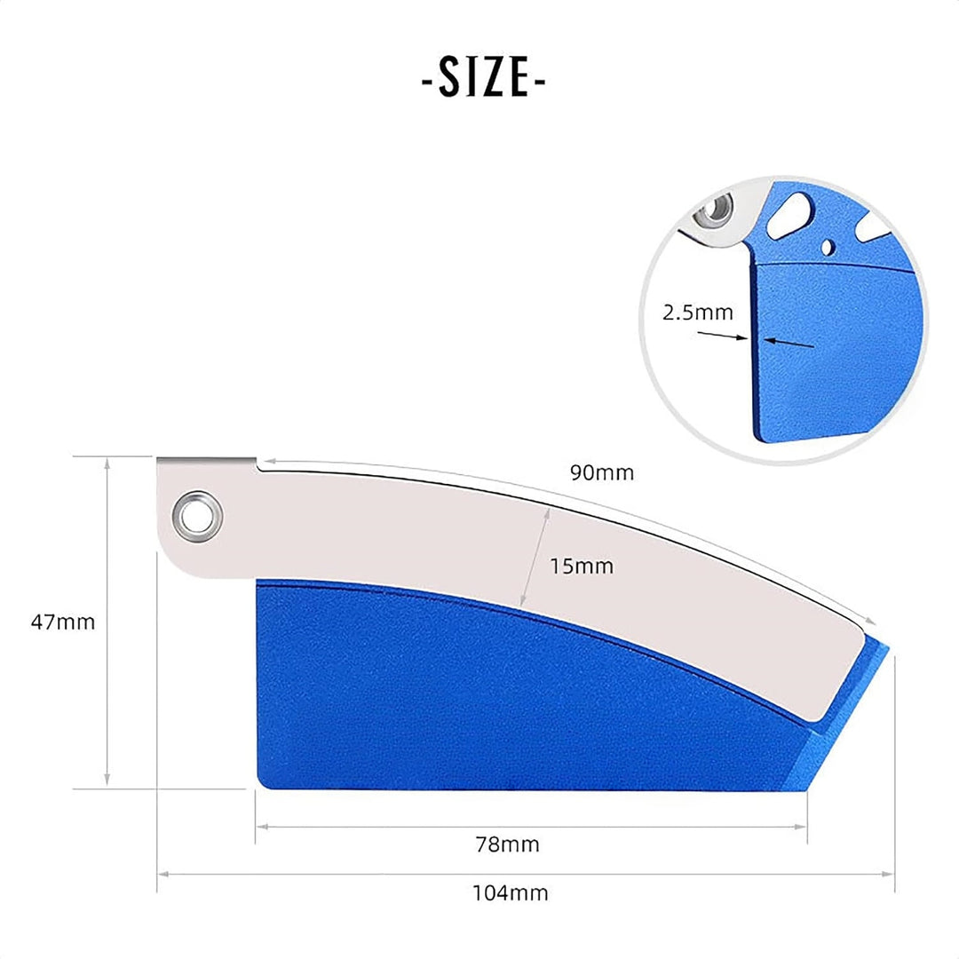 Bike Brake Pad & Rotor Alignment Tool