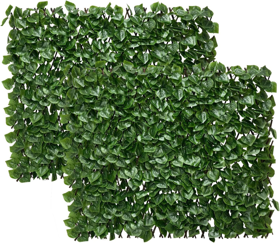 Expandable Artificial Ivy Privacy Fence 🌿 Create a Natural Green Wall for Garden, Patio & Balcony Decoration